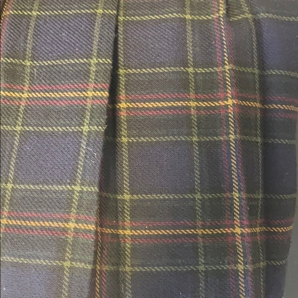 Vintage Liz Baker Essentials pleated skirt granny core academia preppy - Picture 8 of 8